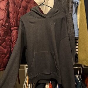 Gymshark Rest Day Sweats Hoodie - Black Marl